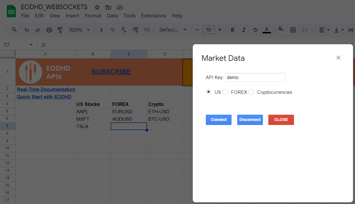 google sheets stock analysis templates 