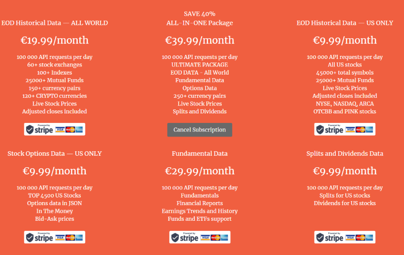 Stripe Payments Integration | EODHD APIs Blog