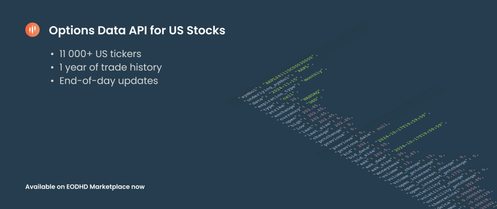 Introducing US Stock Options Data API