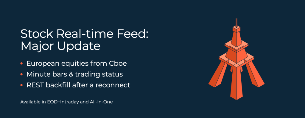 Stock Real-time Feed: Major Update
